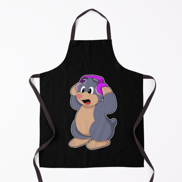 Item preview, Mole at Music with Headphone designed and sold by Snabdesign84.