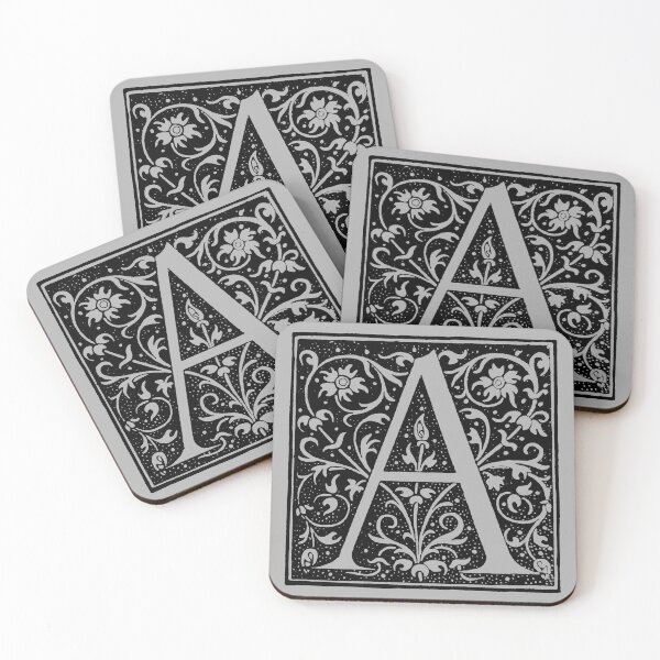 Item preview, Ornate vintage letter A alphabet monogram design T-Shirt designed and sold by tommulliner.