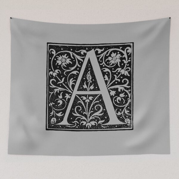 Item preview, Ornate vintage letter A alphabet monogram design T-Shirt designed and sold by tommulliner.