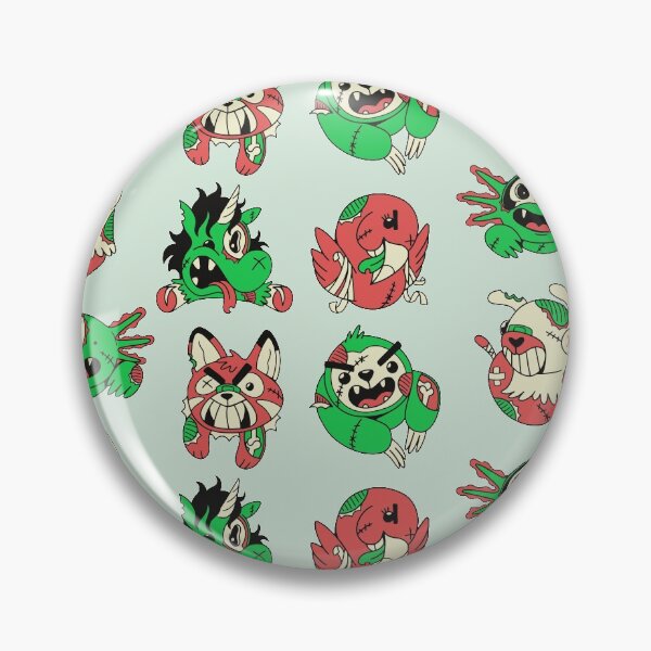 Item preview, Cute Zombie Animals // Sloth Llama Unicorn Fox Axolotl Parrot // Funny Halloween Animals designed and sold by SLAG-Creative.