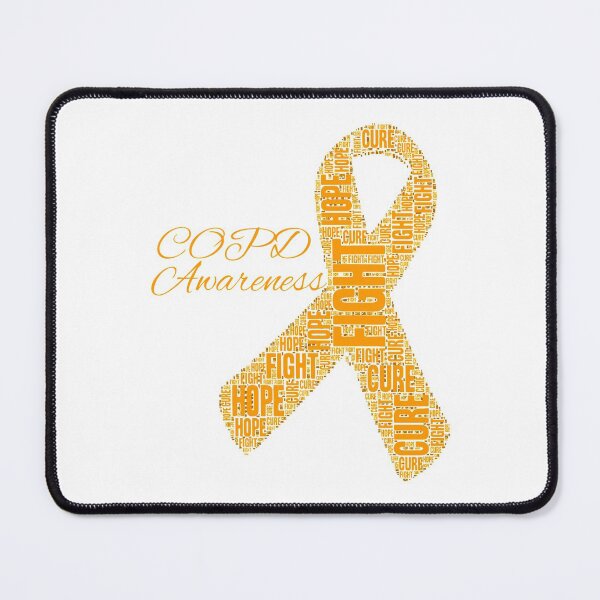 Item preview, Copd Awareness Support Orange Ribbon designed and sold by nutallrosario.