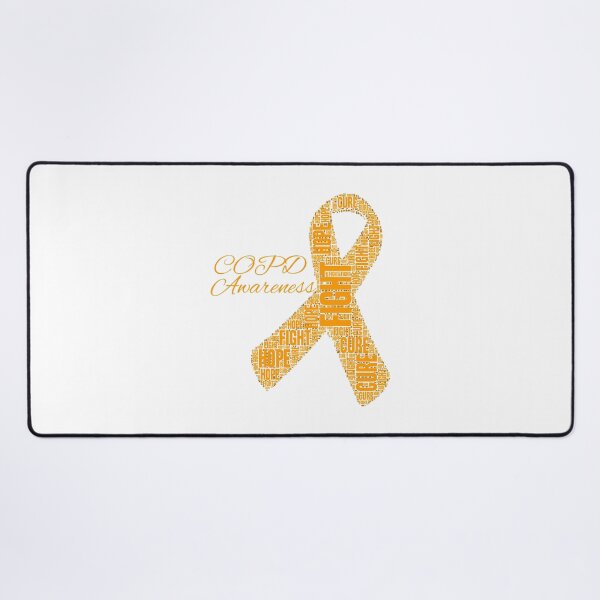Item preview, Copd Awareness Support Orange Ribbon designed and sold by nutallrosario.