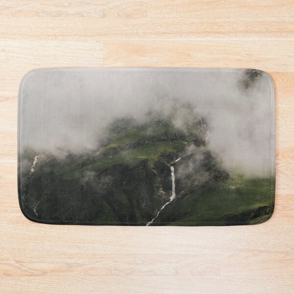 Item preview, Green And Brown Mountain Covered With Clouds designed and sold by pandovisky.
