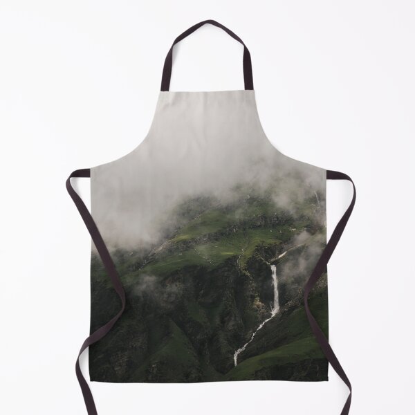 Item preview, Green And Brown Mountain Covered With Clouds designed and sold by pandovisky.
