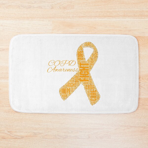 Item preview, Copd Awareness Support Orange Ribbon designed and sold by nutallrosario.