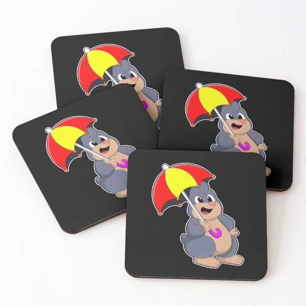 Item preview, Mole with Umbrella designed and sold by Snabdesign84.
