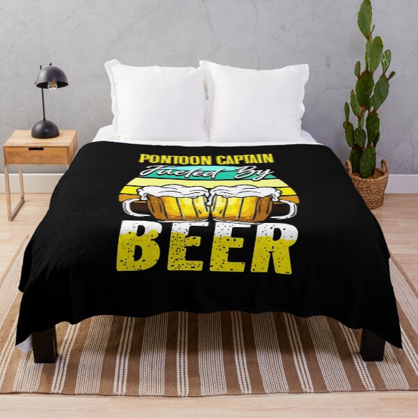 Item preview, Pontoon Captain Fueled By Beer Vintage designed and sold by Dillan-TShirt.
