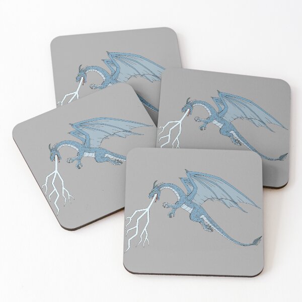 Item preview, Blue Dragon Spitting Lightning  designed and sold by Azure Lion Productions.