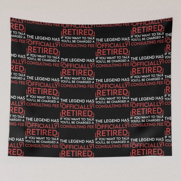 Item preview, The Legend Has Officially Retired-Funny Retirement designed and sold by andregiftshopzz.