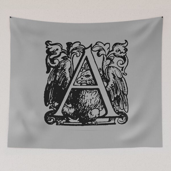 Item preview, Copy of Ornate vintage letter A alphabet monogram design T-Shirt designed and sold by tommulliner.