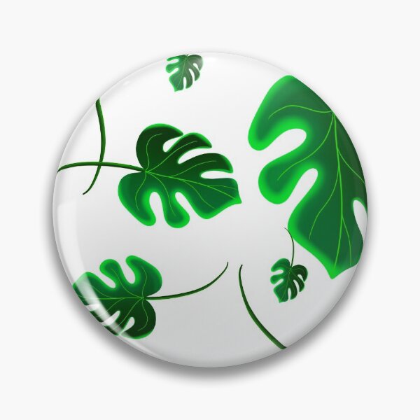 Item preview, Green Tropical leaves designed and sold by nickardi.