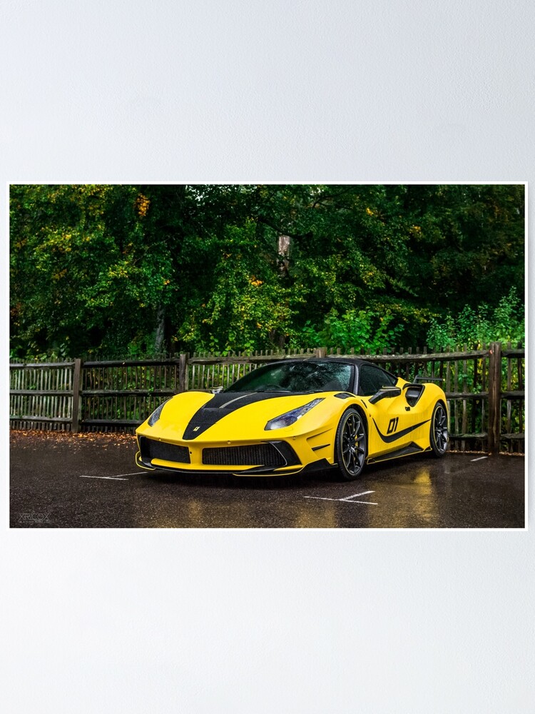 Ferrari Mansory 488 Gtb 4xx Siracusa Poster