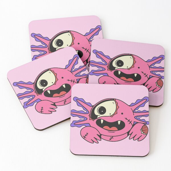 Item preview, Cute Zombie Axolotl // Funny Halloween Animals designed and sold by SLAG-Creative.