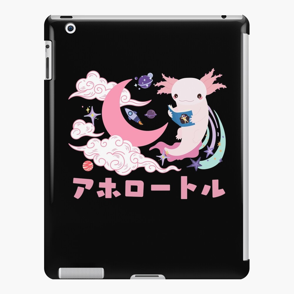 Space Axolotl Kawaiivaporwave Aestheticpastel Goth Pinkjapanese Kanji Fashionjapan Anime 0228