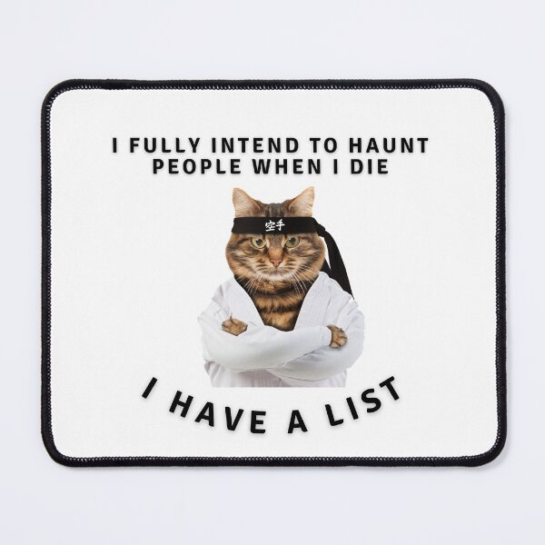 Item preview, I fully intend to haunt people when i die designed and sold by Goforcreations.