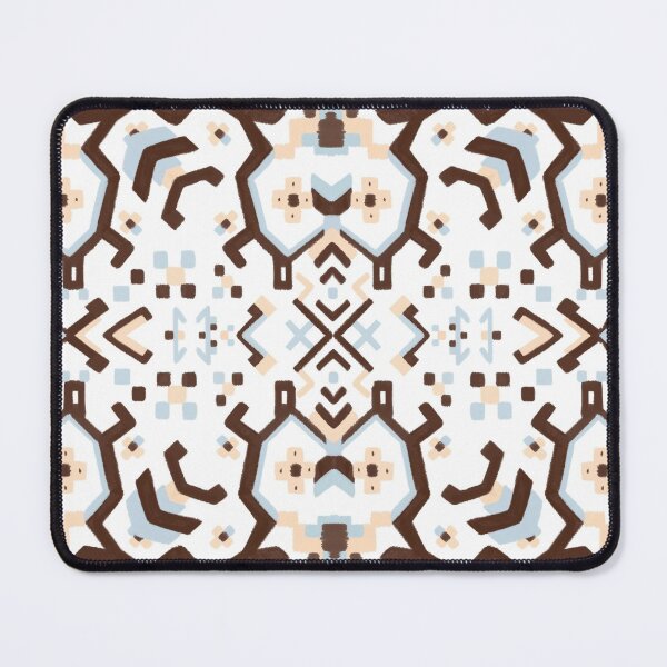 Item preview, Islamic brown blue beige pattern designed and sold by kMariaART.