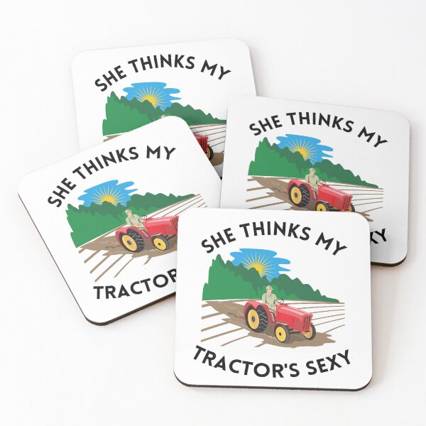 Item preview, She Thinks My Tractor's Sexy  designed and sold by Chanchane Store.