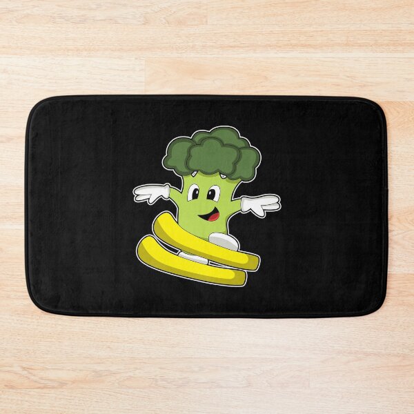Item preview, Broccoli as Skier with Ski designed and sold by Snabdesign84.