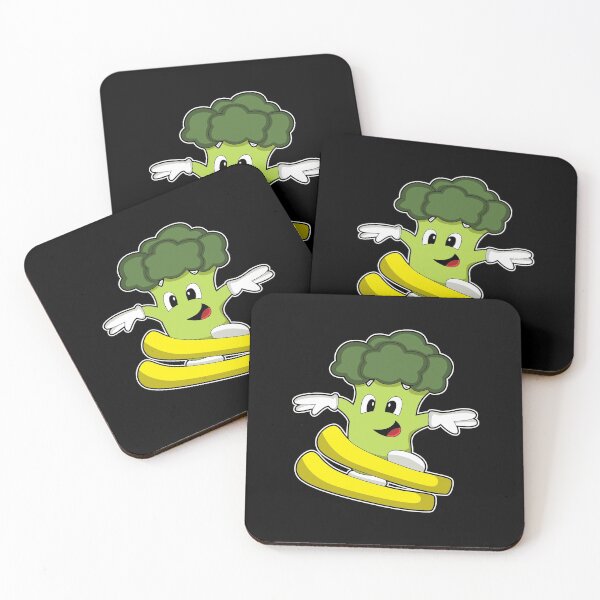 Item preview, Broccoli Skier Ski designed and sold by Snabdesign84.