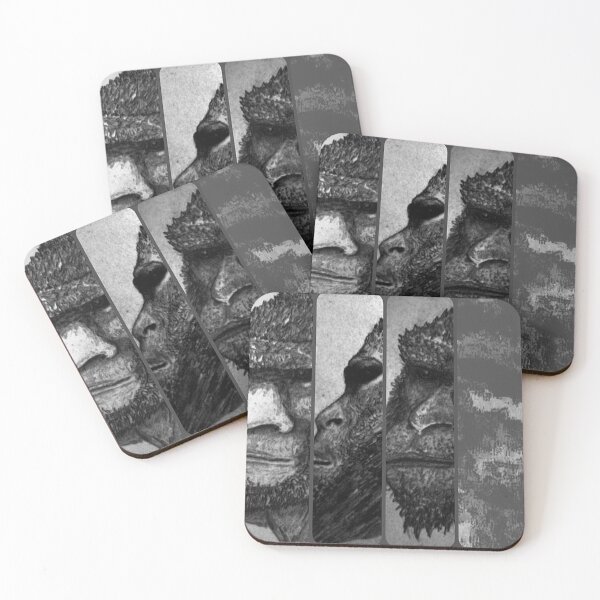 Item preview, Bigfoot Faces Lineup designed and sold by Sethsquatch55.