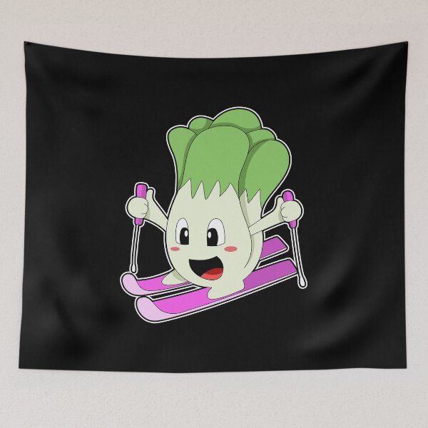 Item preview, Lettuce as Skier with Ski designed and sold by Snabdesign84.