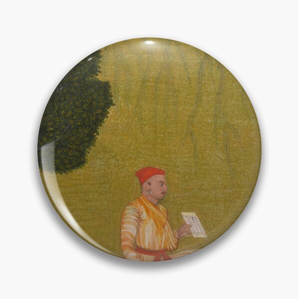 Item preview, Raja Dalip Singh of Guler on a Dais designed and sold by HinduArtGallery.