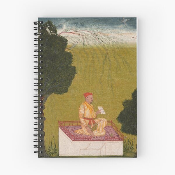 Item preview, Raja Dalip Singh of Guler on a Dais designed and sold by HinduArtGallery.