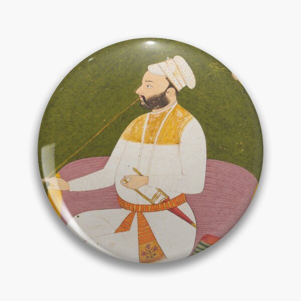 Item preview, Raja Bikram Singh of Guler designed and sold by HinduArtGallery.