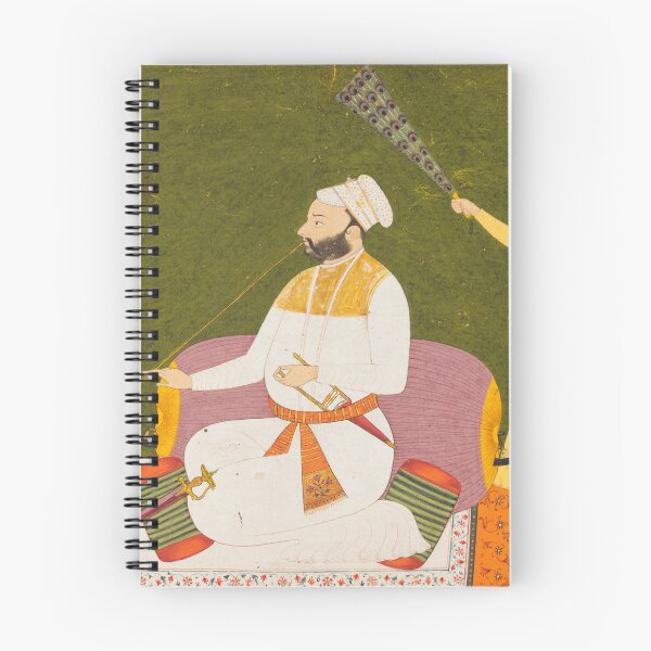 Item preview, Raja Bikram Singh of Guler designed and sold by HinduArtGallery.
