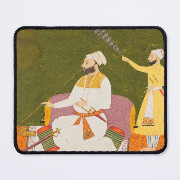 Item preview, Raja Bikram Singh of Guler designed and sold by HinduArtGallery.