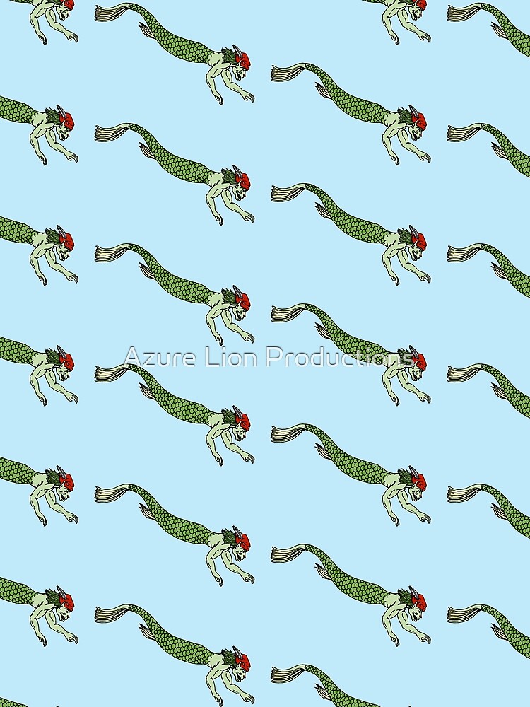 Thumbnail 3 of 3, Scarf, Male Merrow designed and sold by RHFay.