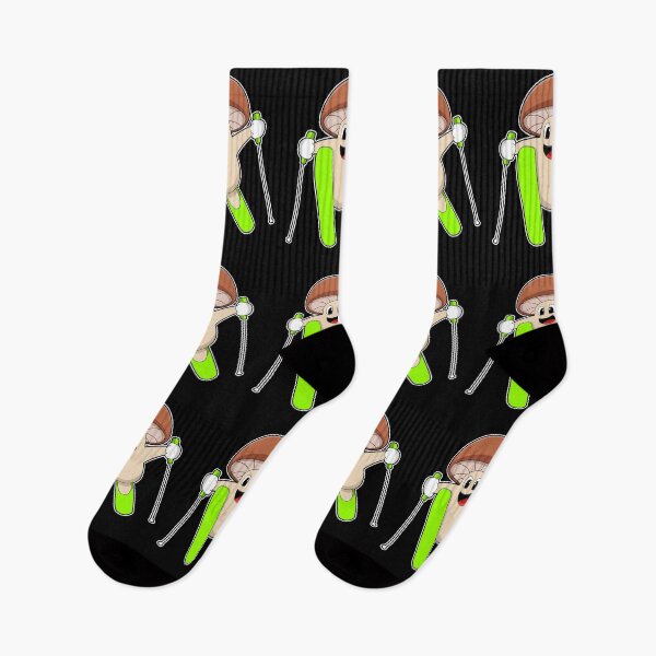 Item preview, Mushroom as Skier with Ski designed and sold by Snabdesign84.
