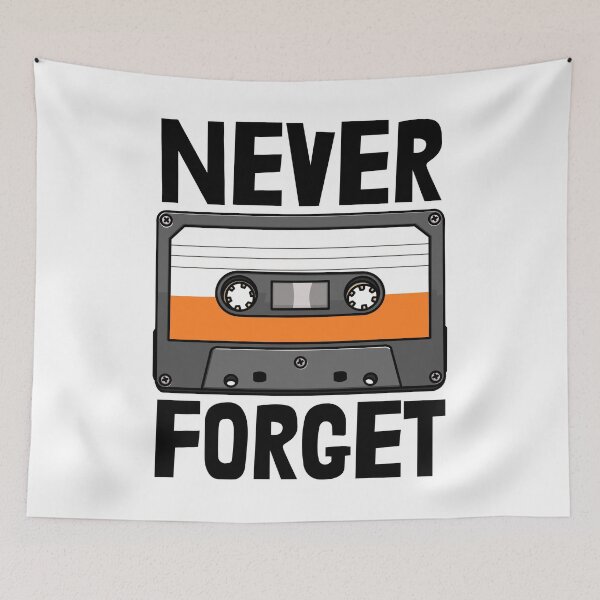 Item preview, Never Forget Cassette designed and sold by Bendthetrend.