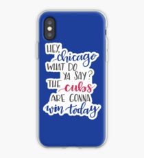 Hey Chicago - Go Cubs Go iPhone Case