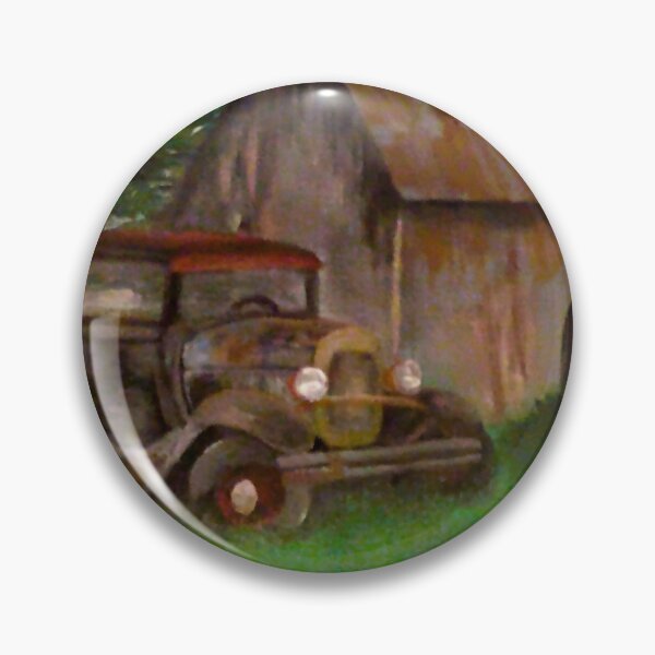 Item preview, Old car and barn designed and sold by Kachansan.