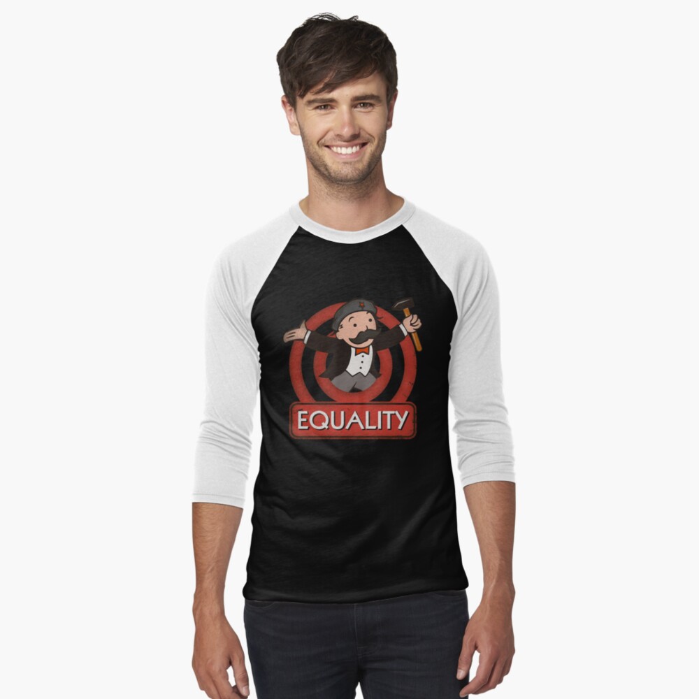 Item preview, Baseball ¾ Sleeve T-Shirt designed and sold by v-nerd.