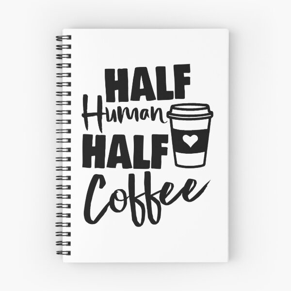Item preview, Half Human Half Coffee designed and sold by Bendthetrend.