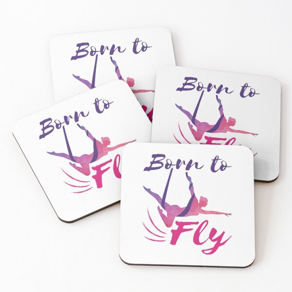 Item preview, Aerial Yoga Born to Fly designed and sold by jaygo.
