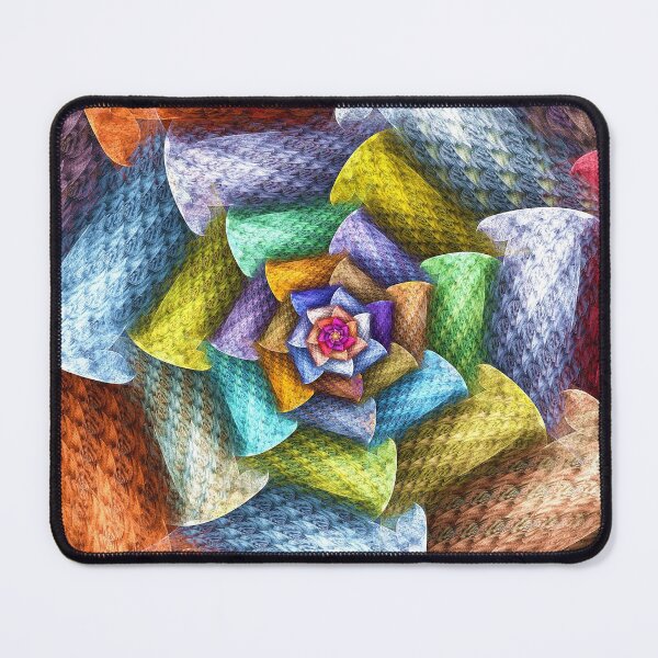 Item preview, Rainbow Wicker Flower designed and sold by wolfepaw.
