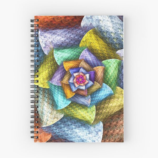 Item preview, Rainbow Wicker Flower designed and sold by wolfepaw.