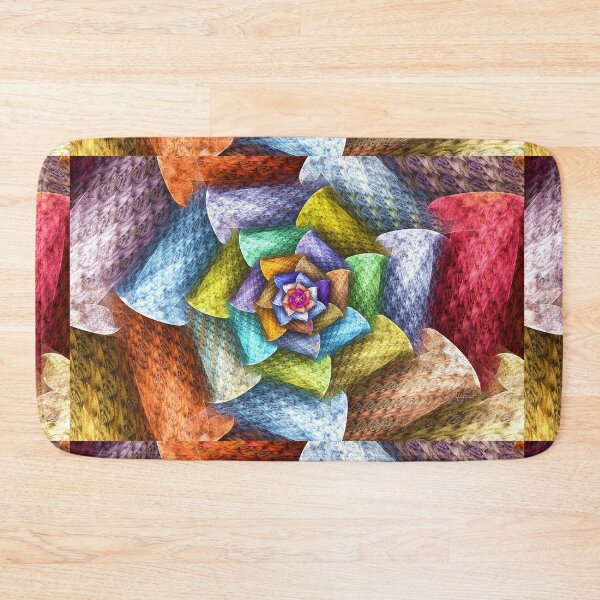 Item preview, Rainbow Wicker Flower designed and sold by wolfepaw.