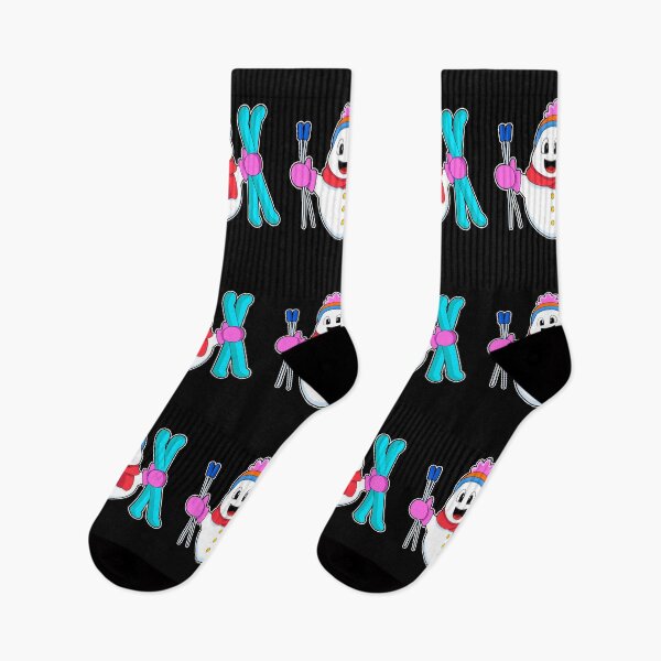 Item preview, Snowman as Skier with Ski designed and sold by Snabdesign84.