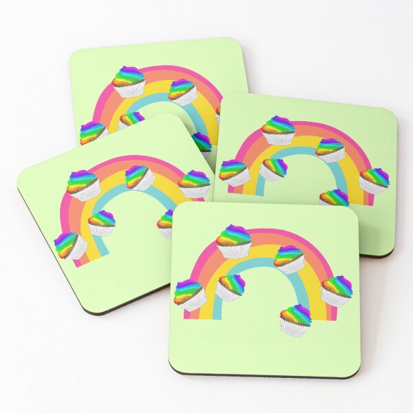 Item preview, Rainbow cupcake beautiful designed and sold by RIAD16.