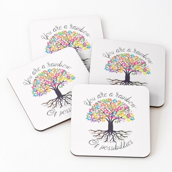 Item preview, You are a Rainbow of Possibilities Tree Funny Teacher Quote Cute Teacher Sayings Back To School designed and sold by clothesy7.