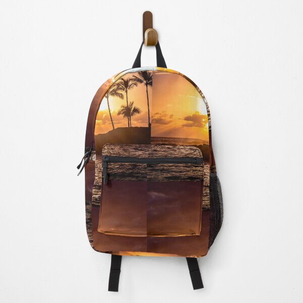 Item preview, Golden Sunset Palm Tree Ocean designed and sold by newburyboutique.