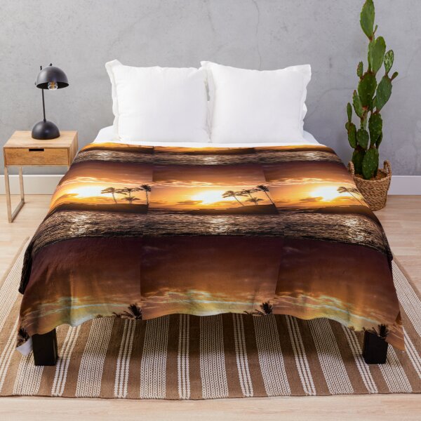 Item preview, Golden Sunset Palm Tree Ocean  designed and sold by newburyboutique.