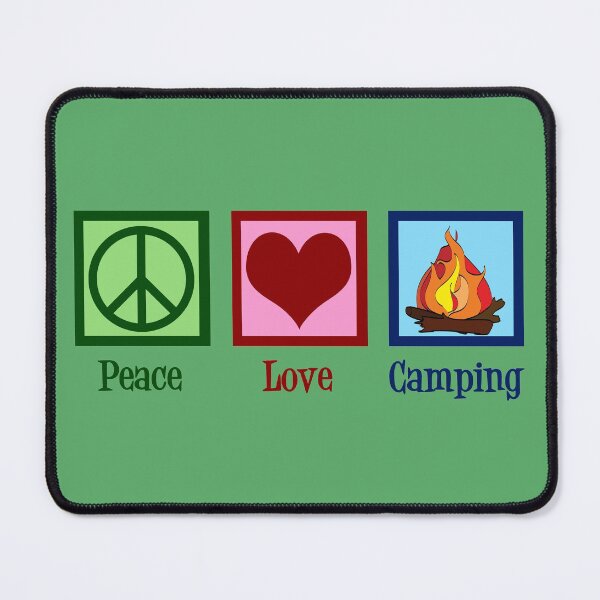 Item preview, Peace Love Camping designed and sold by Epic Love Designs.