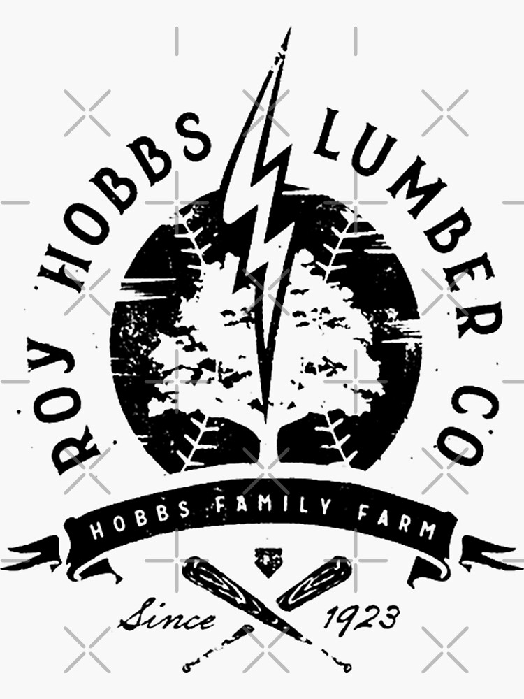 "Roy Hobbs Lumber Co" Sticker for Sale by blockerbab Redbubble