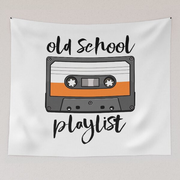 Item preview, Old School Playlist Cassette designed and sold by Bendthetrend.