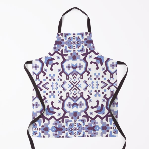 Item preview, Blue Purple Arabic pattern designed and sold by kMariaART.